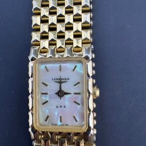 Longines Vintage - QWR HT 1964 Swiss - Gold  Watch - Mother-of-Pearl Dial